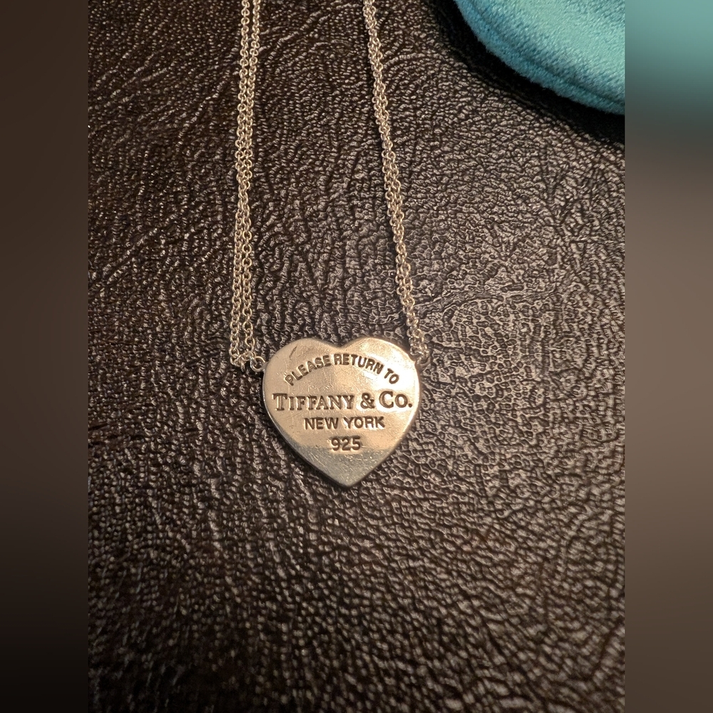 Tiffany & Co. Silver Heart Necklace
